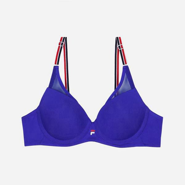 Fila Summer Heritage Women's Bras - Blue,NZ 123-89264